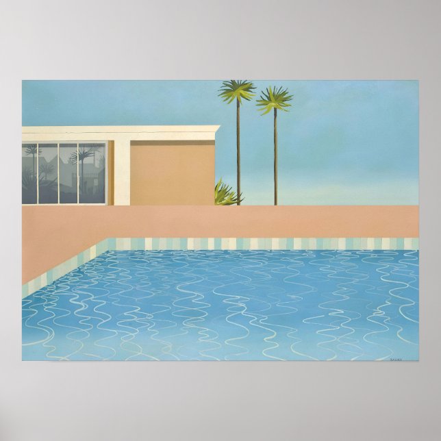 arte pintura de David Hockney (Frente)