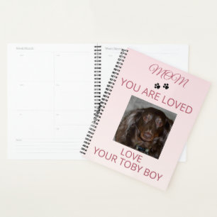 Arte Planificador de Fotos de Amor para Mascotas c