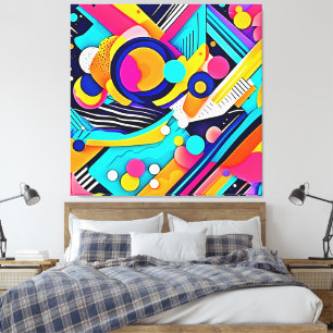 Arte Pop Abstracto Vibrante