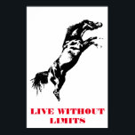 Arte pop Caballo de arte Motivador Blanco negro<br><div class="desc">Obras de arte digitales de caballos salvajes,  pinturas,  imágenes e imágenes</div>