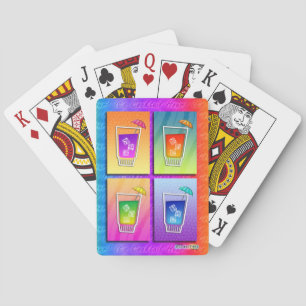 Arte Pop CARTAS DE JUEGO COCTELES