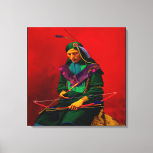 Arte Pop Cherokee Nativo Americano
