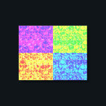 Arte pop con burbujas arcoiris<br><div class="desc">Patrón de ajuste de burbujas de arte pop en colores arcoiris</div>
