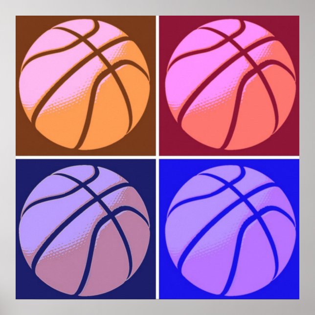 Arte pop de baloncesto (Frente)