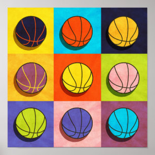 Arte pop de baloncesto