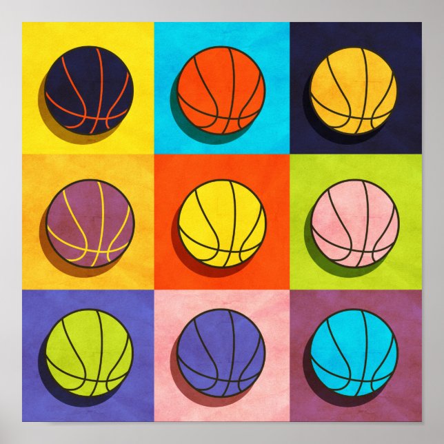 Arte pop de baloncesto (Frente)