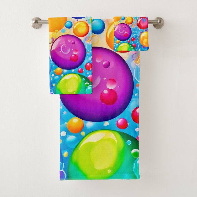 Arte Pop de Burbujas de Arcoíris (In situ)