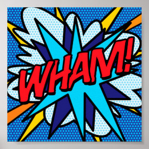 Arte Pop de Cómic WHAM
