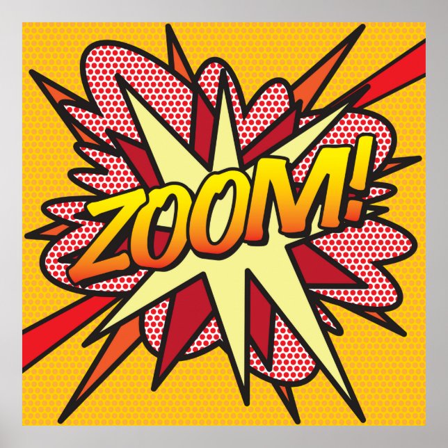 Arte Pop de Cómic ZOOM (Frente)