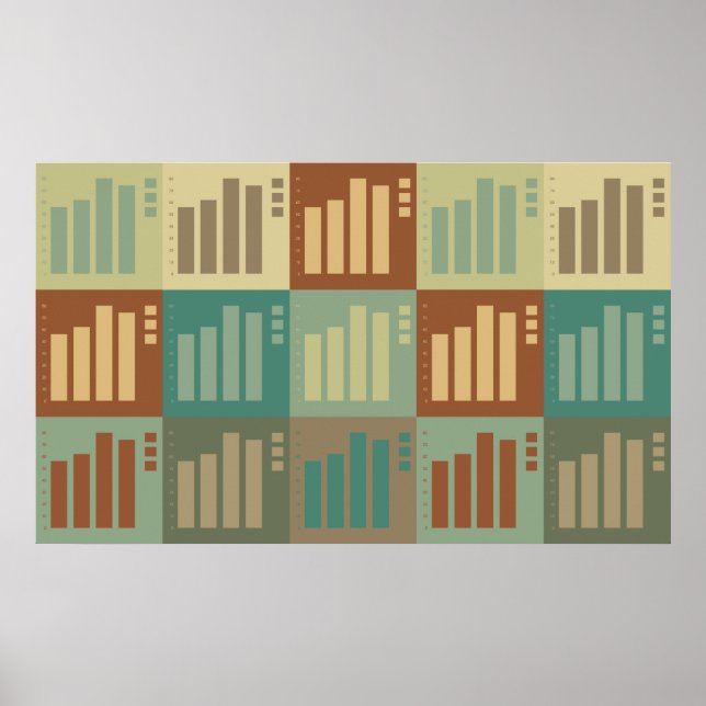 Arte pop de estadísticas (Frente)