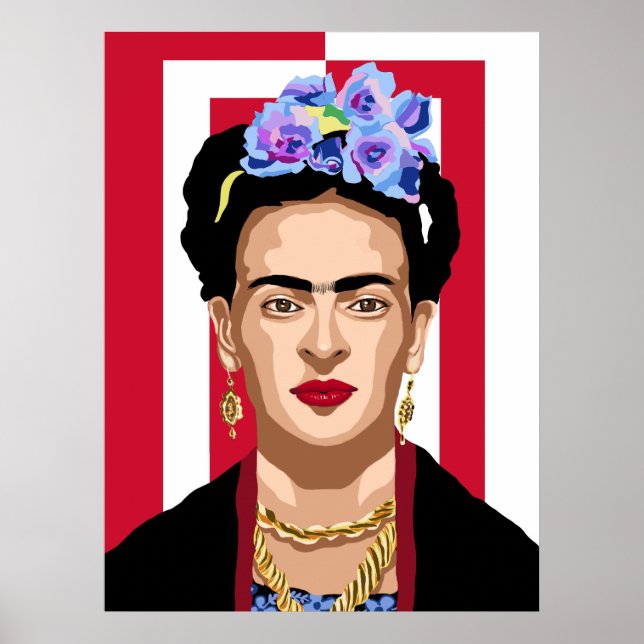 Arte pop de Frida Kahlo (Frente)