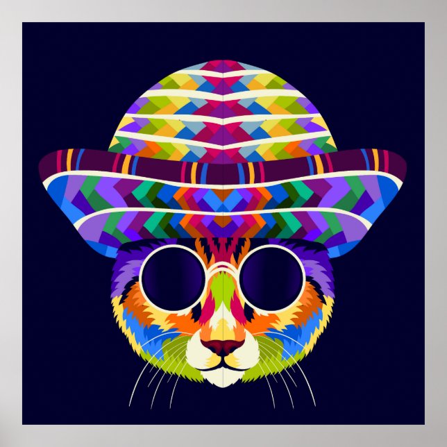 Arte pop de gato (Frente)