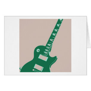 Arte pop de guitarra eléctrica