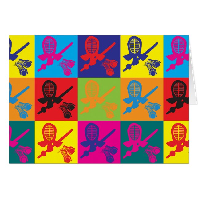 Arte pop de Kendo (Anverso (Horizontal))