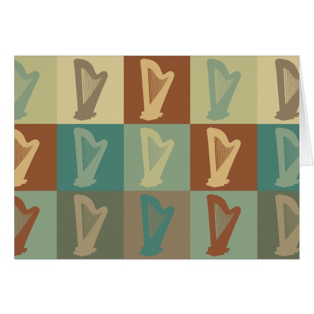 Arte pop de la arpa (Anverso (Horizontal))