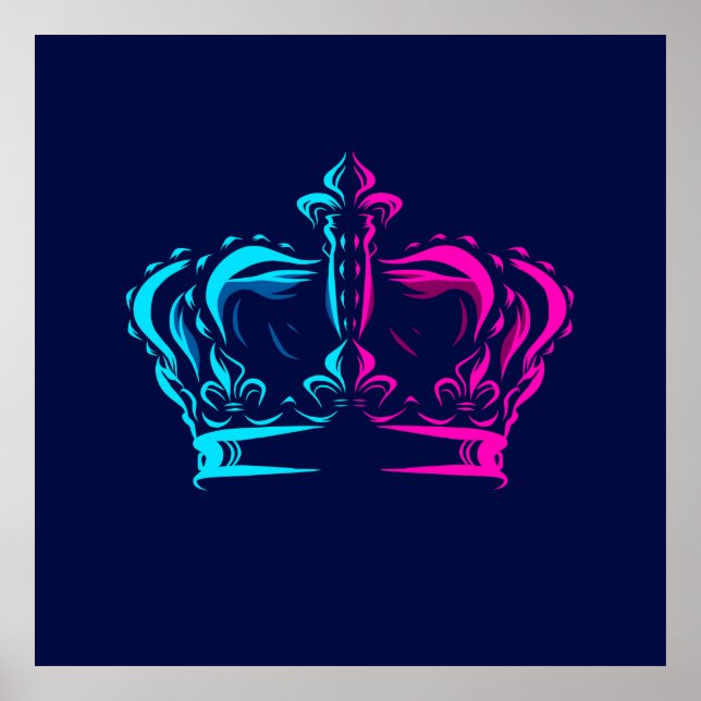 Arte pop de la corona (Frente)