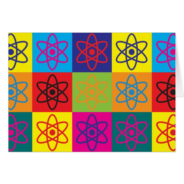 Arte pop de la física nuclear (Anverso (Horizontal))