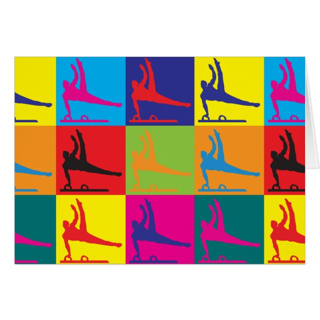 Arte pop de la gimnasia (Anverso (Horizontal))