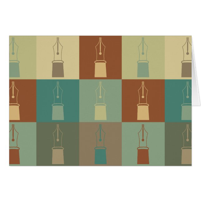 Arte pop de la pluma (Anverso (Horizontal))