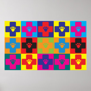 Arte pop de la veterinaría