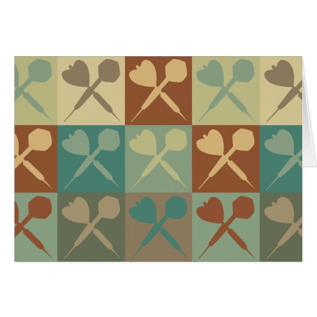 Arte pop de los dardos (Anverso (Horizontal))