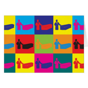 Arte pop de los entierros