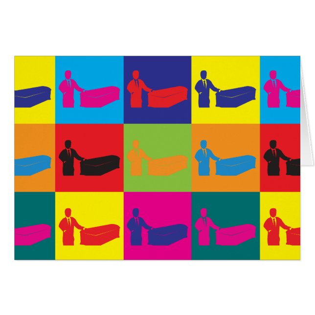 Arte pop de los entierros (Anverso (Horizontal))