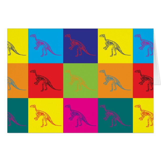 Arte pop de los fósiles (Anverso (Horizontal))