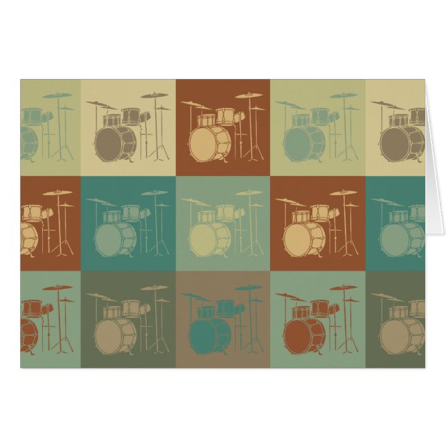 Arte pop de los tambores (Anverso (Horizontal))