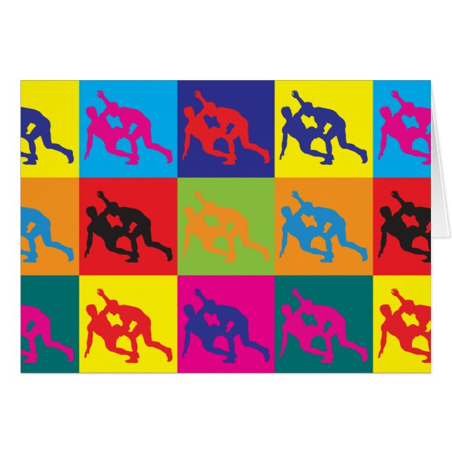 Arte pop de lucha (Anverso (Horizontal))