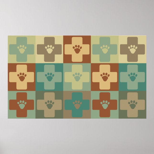 Arte pop de medicina veterinaria (Frente)