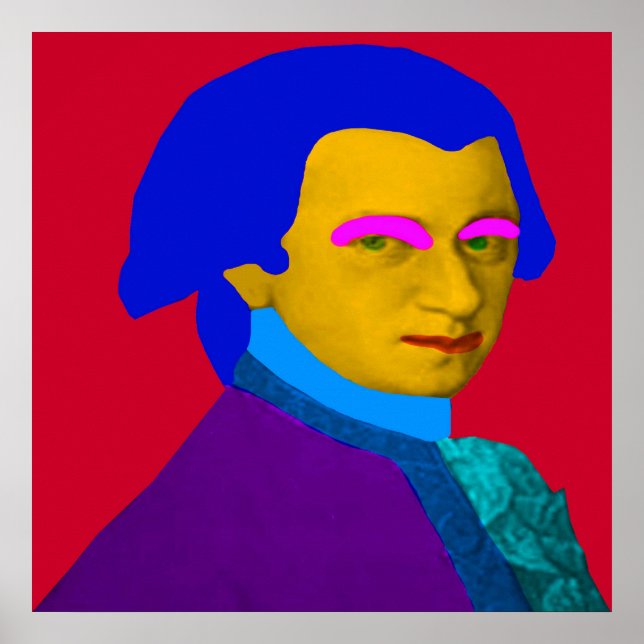Arte pop de Mozart (Frente)