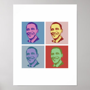 ARTE POP DE OBAMA - .PNG