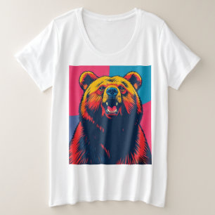 Arte pop de oso pardo