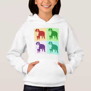 Arte pop de perro de montaña de Bernéé