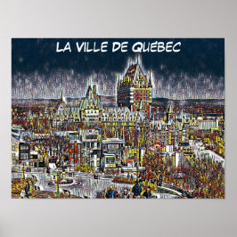 ARTE POP DE QUEBEC CITY COMIC