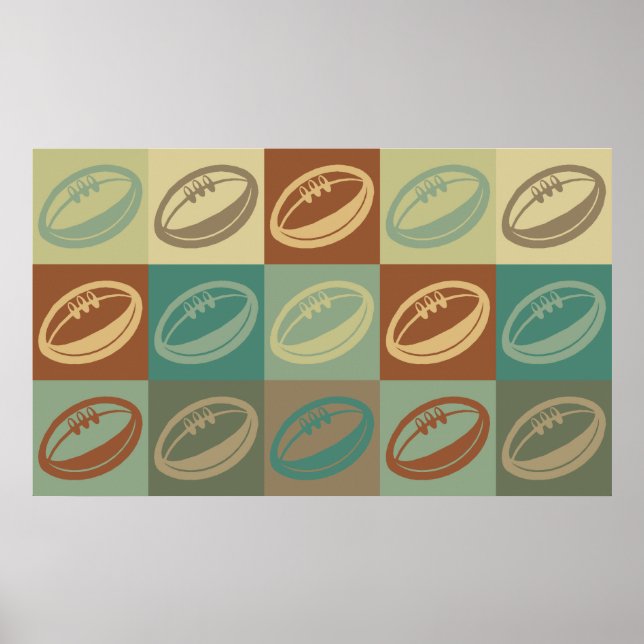 Arte pop de rugby (Frente)