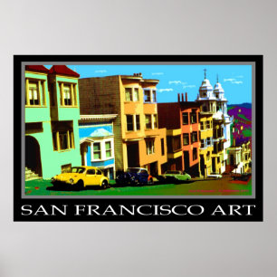 Arte pop de San Francisco 69 - poster del arte de