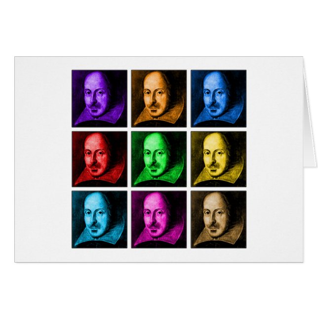 Arte pop de Shakespeare (Anverso (Horizontal))