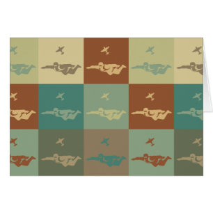 Arte pop de Skydiving