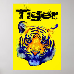 Arte pop de tigres