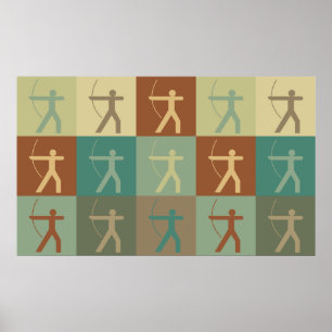 Arte pop de tiro con arco