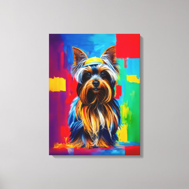 Arte pop de Yorkie (Anverso)