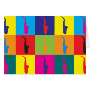 Arte pop del saxofón