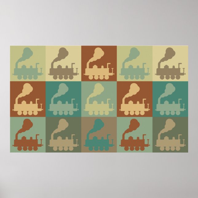 Arte pop del tren (Frente)