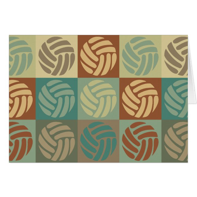 Arte pop del voleibol (Anverso (Horizontal))