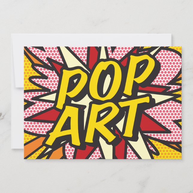 ARTE POP Divertido Arte Pop de Cómic Retro (Anverso)