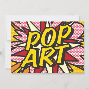 ARTE POP Divertido Arte Pop de Cómic Retro