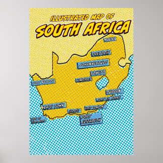 Arte pop ilustrado en Sudáfrica