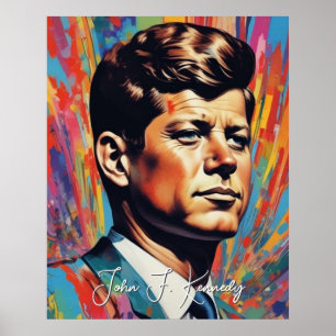 Arte Pop Jack JFK John F. Kennedy